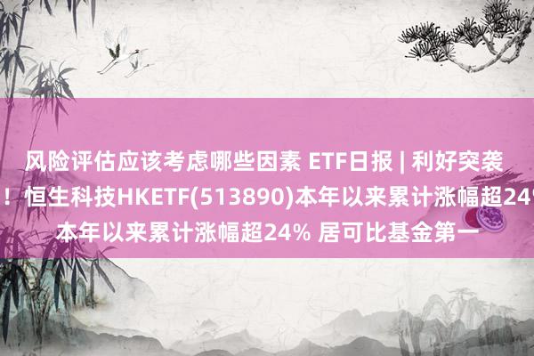 风险评估应该考虑哪些因素 ETF日报 | 利好突袭 港股尾盘直线拉升！恒生科技HKETF(513890)本年以来累计涨幅超24% 居可比基金第一