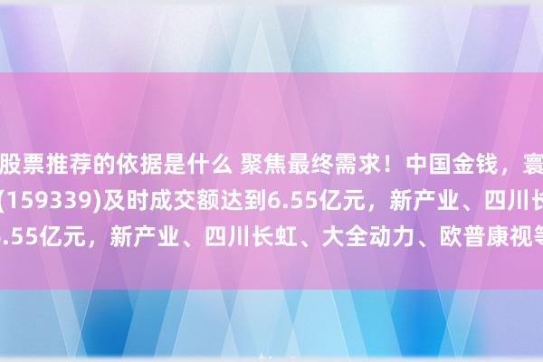 股票推荐的依据是什么 聚焦最终需求！中国金钱，寰球机遇，A500ETF(159339)及时成交额达到6.55亿元，新产业、四川长虹、大全动力、欧普康视等领涨