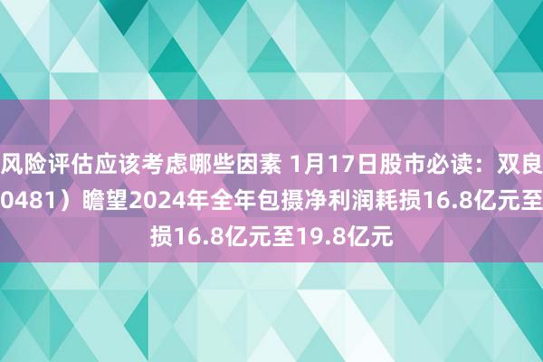 风险评估应该考虑哪些因素 1月17日股市必读：双良节能（600481）瞻望2024年全年包摄净利润耗损16.8亿元至19.8亿元